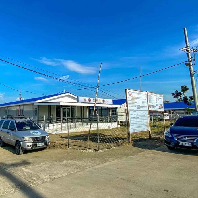 The Iloilo City Modular Hospital in Barangay So-oc, Arevalo district.