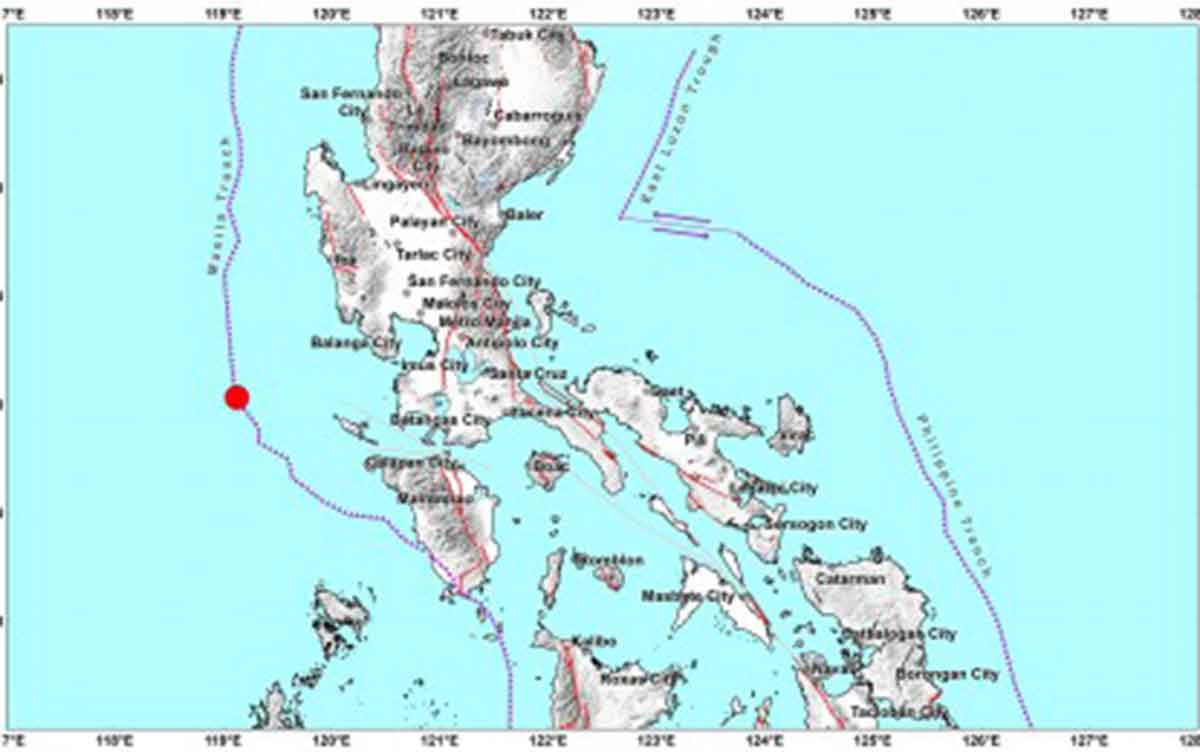 Magnitude 6.4 quake jolts Occidental Mindoro