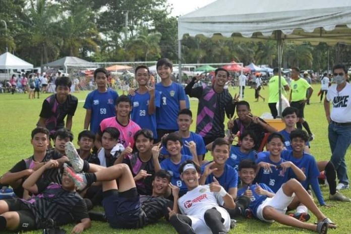 Jesusa FC clinched the crown in the 2005-2006 Boys category of Dolphins Football Club 2022. Photo courtesy of Noe Justine Makilan.