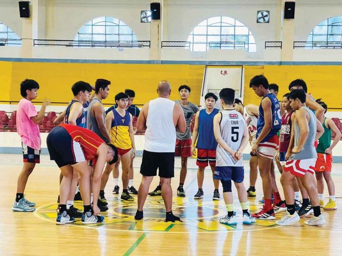 Players of Elite Lab during one of their training sessions. PHOTO COURTESY OF EUGENE CHUA