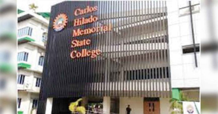 The Carlos Hilado Memorial State College in Negros Occidental is officially a state university after the Commission on Higher Education certified its compliance with the requirements for university status.