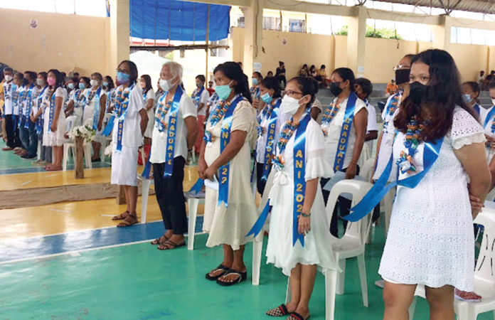 The graduation ceremony of 762 4Ps families dubbed ANI 2022 last April 8, 2022. The graduates were turned over to the local government units for aftercare services and interventions after reaching self-sufficiency level. Photo courtesy of DSWD WV