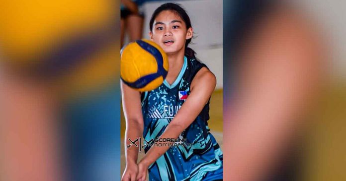 Zacchea Maganto was a member of the Western Visayas elementary girls volleyball team that grabbed the silver medals in the 2019 Palarong Pambansa. Photo courtesy of Harris Jordan Bitalac