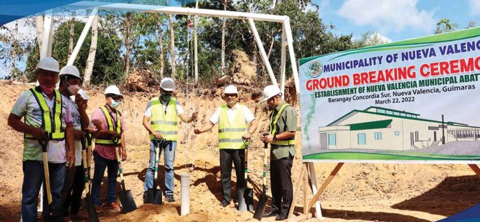 Soon, Nueva Valencia, Guimaras will have a new abattoir. It is expected to benefit 1,841 livestock raisers, 33 meat vendors, 21 resorts, and 75 eateries in Guimaras. DA-6 PHOTO