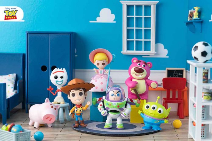 1.Relive the infinity and beyond fun with Woody and the gang in Miniso x Toy Story Blind Box Collection.