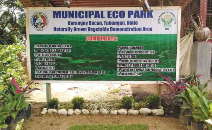 Tubungan, Iloilo’s Municipal Eco Park has been renamed Tubungan Skills Training Center and now serves as the venue for on-ground training of Technical Education and Skills Development Authority scholars on organic agriculture.