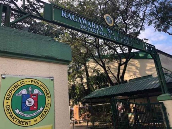 Facade of the DOH main office in Manila. INQUIRER.NET FILE PHOTO