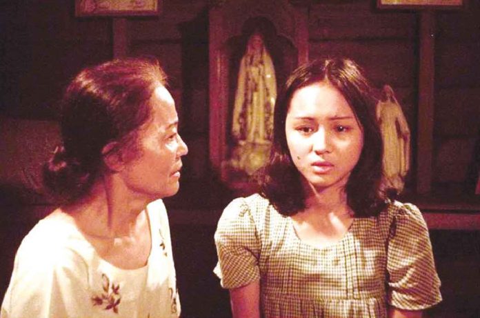 Mona Lisa and Charo Santos play mother and daughter in Mike De Leon’s classic feature-length debut “Itim.” PHOTO COURTESY OF MIKE DE LEON