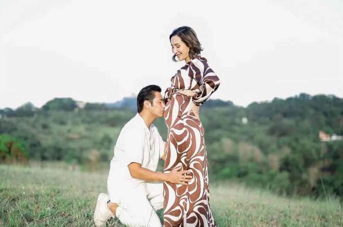 PHOTO FROM MELISSA GOHING'S INSTAGRAM ACCOUNT. Rocco Nacino and athlete Melissa Gohing expecting their firstborn