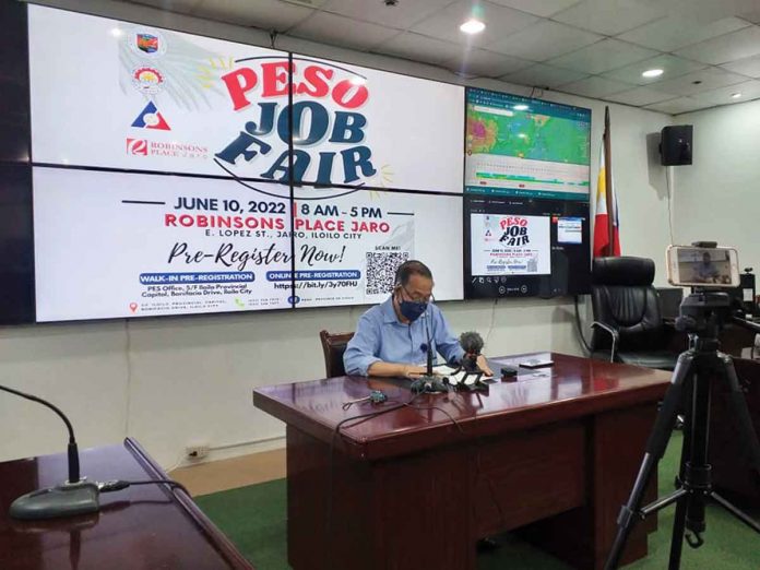 Iloilo Public Employment Service Office chief Francisco Heler Jr. urges local government units to provide free rides to their constituents interested to participate in the June 10 job fair.