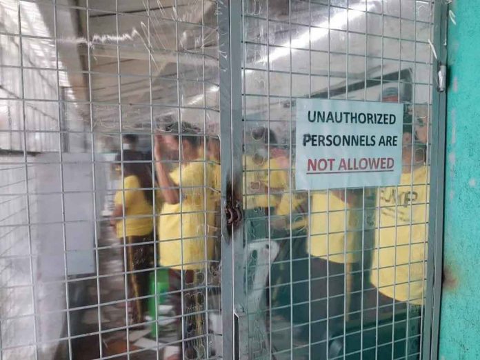 Persons deprived of liberty in Aklan who registered for the 2022 elections could only vote for one party-list group, 12 senators, vice president and president, just like in the absentee voting. PHOTO JMCIM AKLAN