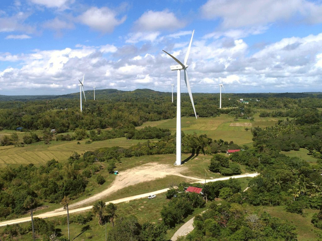 ACEN's 54 MW Guimaras Wind Corporation in San Lorenzo, Guimaras, Visayas