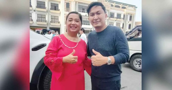 Kalibo, Aklan’s Mayor-elect Juris Sucro (right) and reelected Vice Mayor Cynthia Cerrada Dela Cruz will take their oath of office today at the historic Kalibo Pastrana Park.