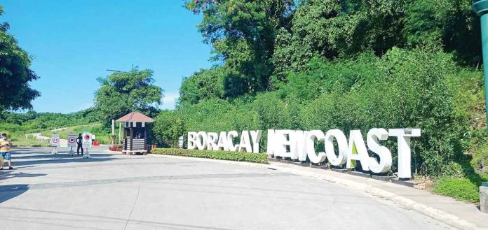 Here's the entrance to the sought-after Boracay Newcoast, a 150-hectare township. It is the first and only master-planned integrated tourism estate that makes up 12 percent of the island’s total area. This sprawling township features top-rated Boracay hotels, condominium clusters, luxury resorts, residences, and other commercial spaces spread throughout an estate.