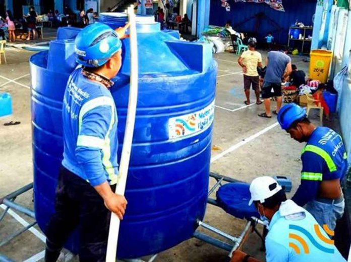 Metro Pacific Iloilo Water is investing in water infrastructures to ensure that still-limited water supply is distributed as equitably as possible to all its customers.