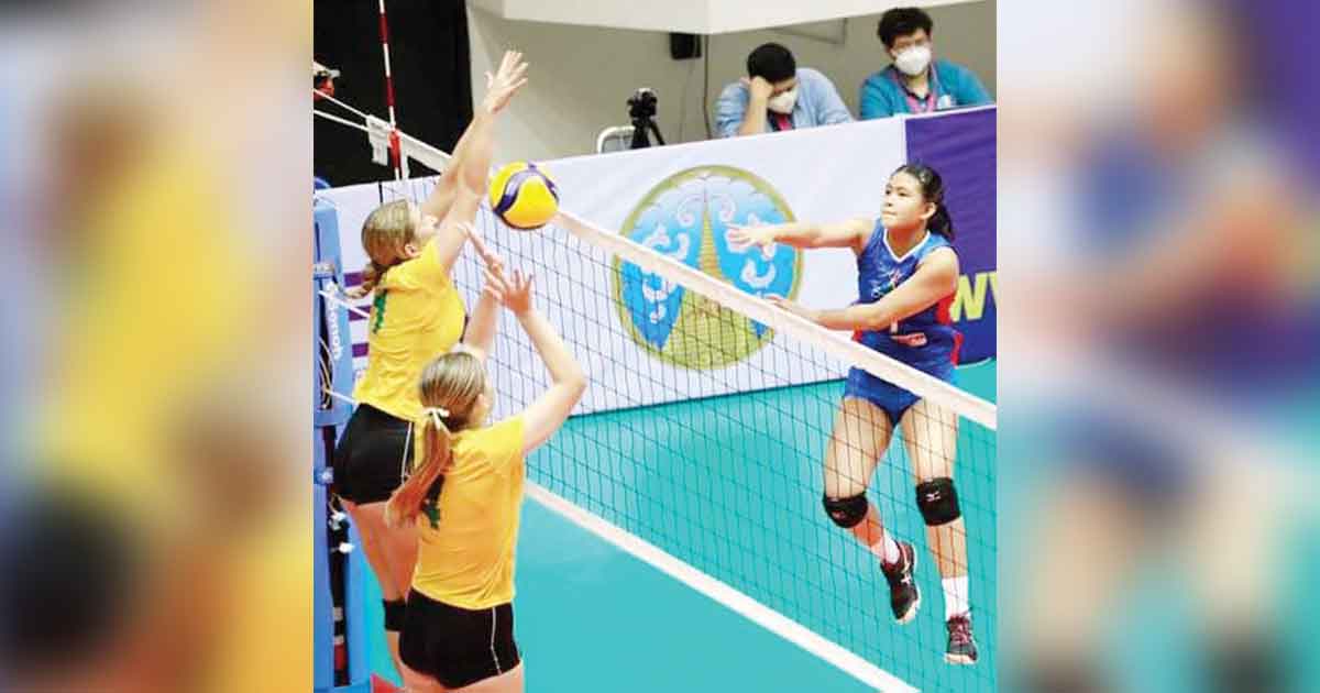 Pinays Sweep Aussies In Asian U 18 Volley Tilt