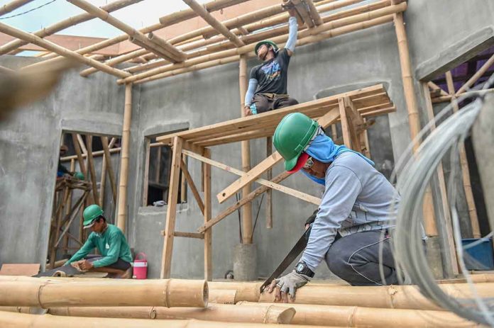 With proper processing and the use of sound technology, bamboo can definitely be a sustainable construction material. PHOTO BY ALECS ONGCAL/HILTI FOUNDATION/FAIRPICTURE