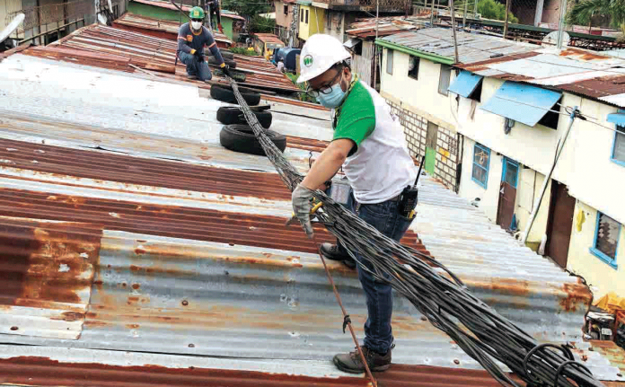 Personnel of MORE Electric and Power Corporation go after illegal connections in Iloilo City to stop system loss. Vigilant consumers play a big role in the success of this campaign because residents know exactly which areas in their community have massive power pilferage and who are involved.