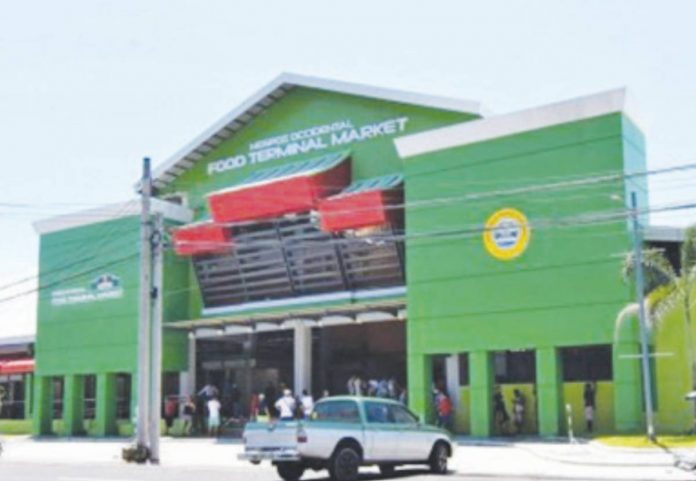 The Food Terminal Market of the Negros Occidental provincial government gets ready to operate. PHOTO COURTESY OF PIO NEGROS OCCIDENTAL