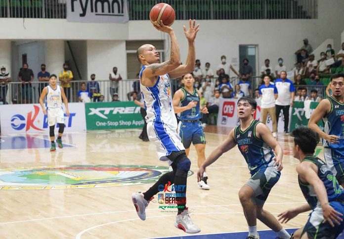 Negrense Mark Yee struggles with his numbers in Bacolod BingoPlus’ 67-57 loss to Rizal Golden Coolers. MPBL PHOTO