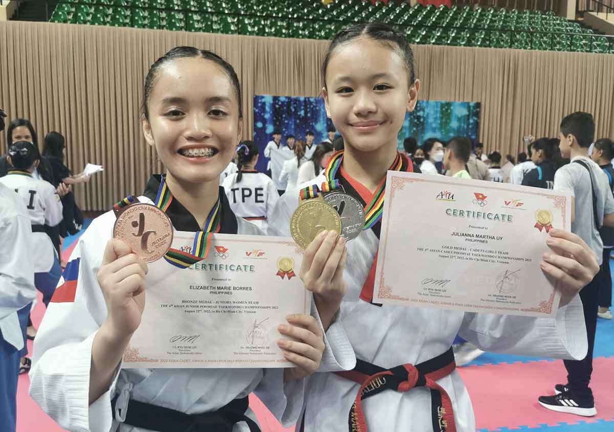 Ilongga Nets Medals In Asian Taekwondo