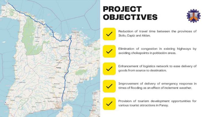 The proposed Iloilo-Capiz-Aklan Expressway (ICAEx) has an estimated length of 210 kilometers, traversing 20 municipalities along the provinces of Iloilo, Capiz and Aklan. Gov. Arthur Defensor Jr. said ICAEx will make travel between the three provinces faster and more convenient.