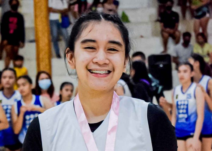 Bacolod Tay Tung High School’s Katherine Shaine Cortez is the MVP and Best Setter in the 2022 Rebisco Volleyball League Western Visayas Qualifiers. PHOTO OF HARRIS JORDAN BITALAC