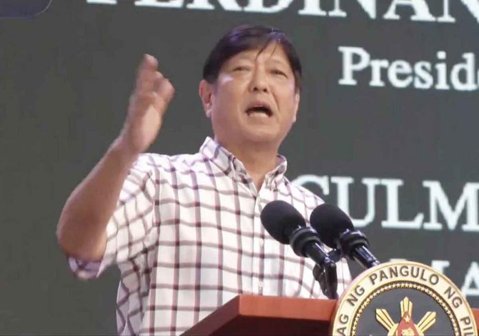 President Ferdinand “Bongbong” Marcos, Jr. recognizes the right of local government units to regulate the entry of hogs and pork products, prompted by concerns over the African Swine Fever. SCREENSHOT FROM MASSKARA FESTIVAL FACEBOOK LIVE