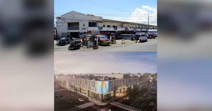 The Iloilo City government has signed a lease agreement with SM Prime Holdings for the redevelopment of the Iloilo Terminal Market or “Super” and Iloilo Central Market under a public-private partnership scheme. Rooftop parking has been planned for both markets’ rehabilitation into modern, spacious, safer, and cleaner facilities. Photo shows the current (upper) Super and its proposed design (bottom). ILOILO CITY GOVERNMENT/FB PHOTO