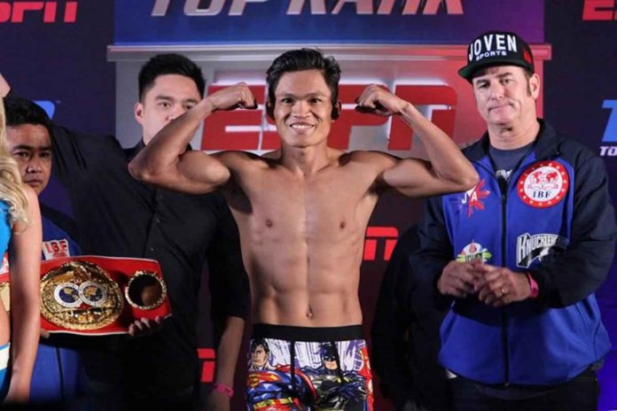 Jerwin Ancajas aims to reclaim the IBF World super flyweight championship in his rematch with Argentinian Fernando Daniel Martinez this weekend. PHOTO COURTESY OF JHAY OH OTAMIAS