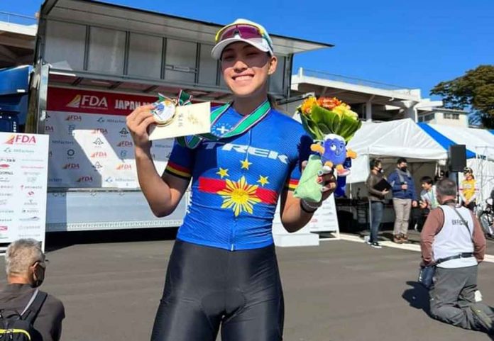 Athena Tashcuh Sonota is thankful for the opportunity to represent the country in the 2022 Japan Mountain Bike Cup. PHOTO FROM TASH SONOTA FACEBOOK PAGE