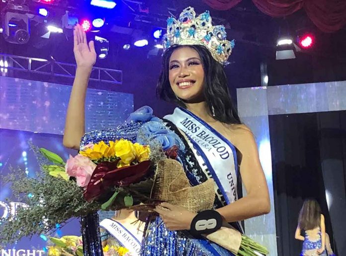 Kara Daniela is Miss Bacolod MassKara Universe. AR LA CHICA EBOT PHOTO