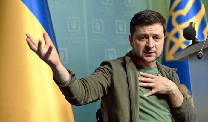 Ukranian President Volodymyr Zelensky