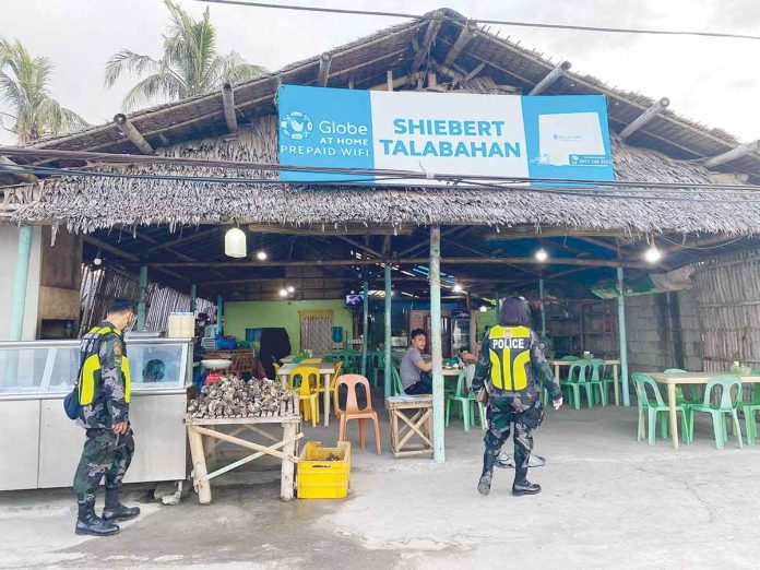 It is business as usual at the Talabahan Village in Barangay Tambak, New Washington, Aklan. The province remains red tide-free, according to the Bureau of Fisheries and Aquatic Resources. PIA 6 PHOTO