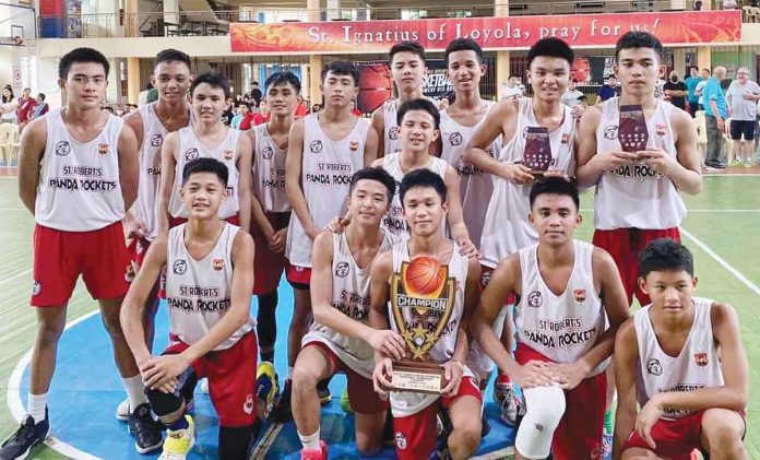 Members of St. Robert’s International Academy Panda Rockets. PHOTO COURTESY OF EUGENE CHUA