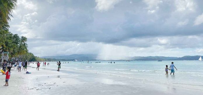 Boracay is one of the top domestic destinations for balikbayans and their families this holiday season. MALAY-BORACAY TOURISM OFFICE FACEBOOK PAGE PHOTO