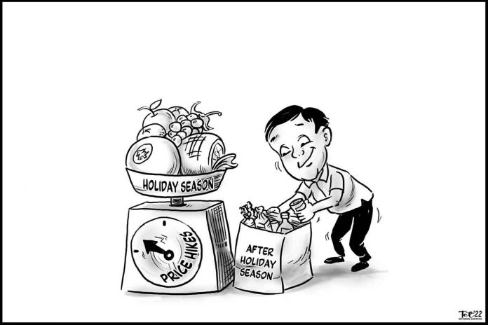 Editorial Cartoon for December 5, 2022.