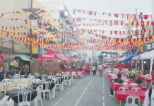 Around 300 to 400 kiosks will be made available for the Dinagyang 2023 Food Festival in these areas: Valeria Street, Arsenal Street, Yulo Street, Aldeguer, and Delgado Street in City Proper district. ILOILO CITY TOURISM AND DEVELOPMENT OFFICE PHOTO