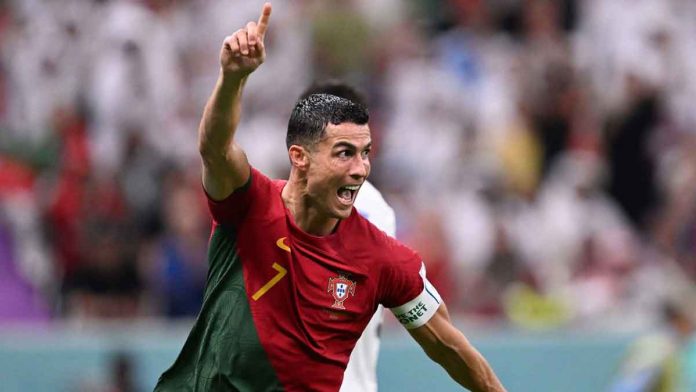 Cristiano Ronaldo has scored a goal in the last five World Cup tournaments. GETTY IMAGES