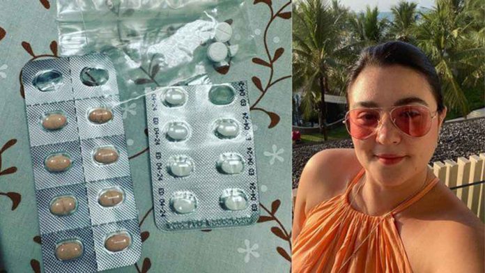 Sunshine Dizon is taking different medicines to treat her illness.