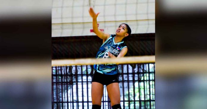 Dona Mae de Leon is among the standouts of Bacolod Tay Tung High School Thunderbolts-Western Visayas in the 2022 Rebisco Volleyball League National Finals. PHOTO COURTESY OF HARRIS JORDAN BITALAC