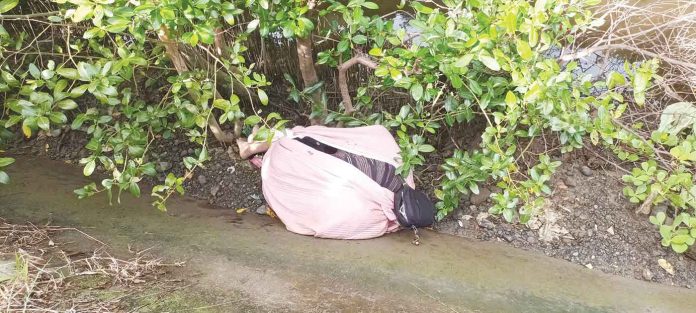 Jack Mererague of Barangay Guibongan, Miag-ao, Iloilo was found dead and wrapped in a bedsheet in Barangay Albasan, Numancia, Aklan on Friday, Dec. 2. RADYO BANDERA KALIBO PHOTO