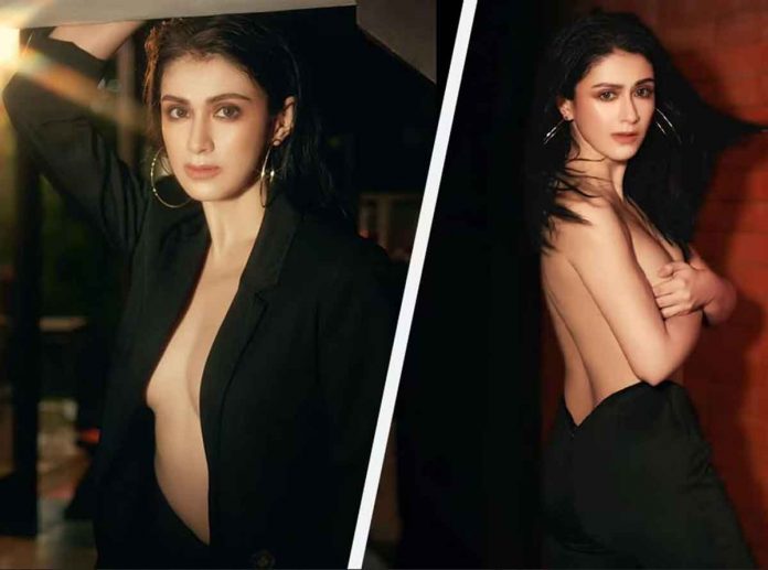 Carla Abellana poses topless for a pictorial. @CARLAANGELINE IG PHOTO