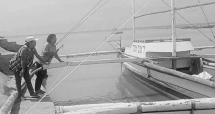 Para-veterinarians in Pontevedra, Negros Occidental conduct shoreline monitoring on Jan. 17. The Provincial Veterinary Office is closely watching ports of entry in the south after the neighboring island province of Guimaras recently recorded cases of African Swine Fever. PVO-NEGROS OCCIDENTAL PHOTO