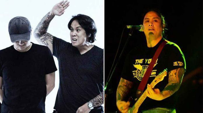 Parokya ni Edgar guitarist Gab Chee Kee is battling a lymphoma-induced pneumonia, band vocalist Chito Miranda said. CHITO MIRANDA FACEBOOK PHOTO