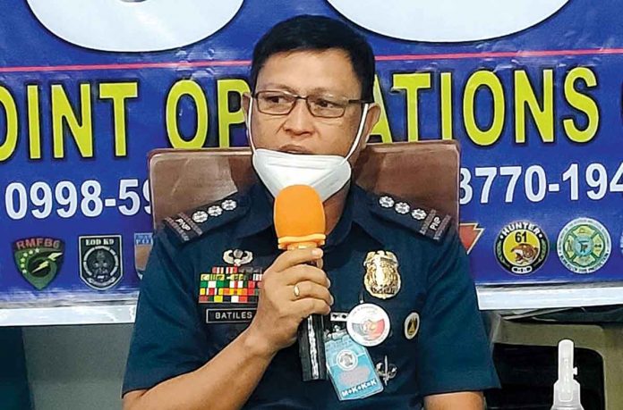 Police Colonel Leo Batiles, director of the Iloilo City Police Office, says securing the public during the Dinagyang Festival is the top priority. For today’s opening salvo, over 300 police personnel will be mobilized. AJ PALCULLO/PN