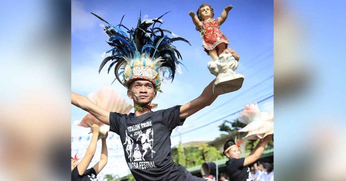 Cadiz City’s 49th Dinagsa Festival kicks off with a motorcade on Jan. 21, 2023. The celebration will last until Jan. 29.