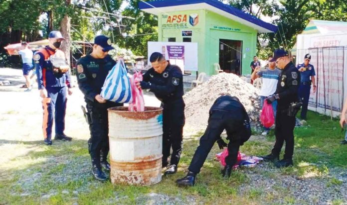 The Antique Police Provincial Office confiscated over the holidays over P38,000 of illegal firecrackers and boga. These were disposed of on Saturday, Jan. 7. ANTIQUE PPO PNP-PRO6 FACEBOOK PHOTO