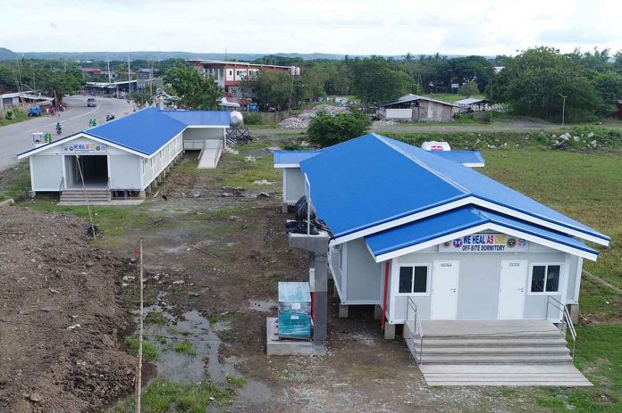 The Iloilo City government is eyeing to transform the COVID-19 quarantine facility in Arevalo district into a temporary health center as the district’s existing health station will be demolished to be replaced with a mega health center. ILOILO CITY GOVERNMENT PHOTO