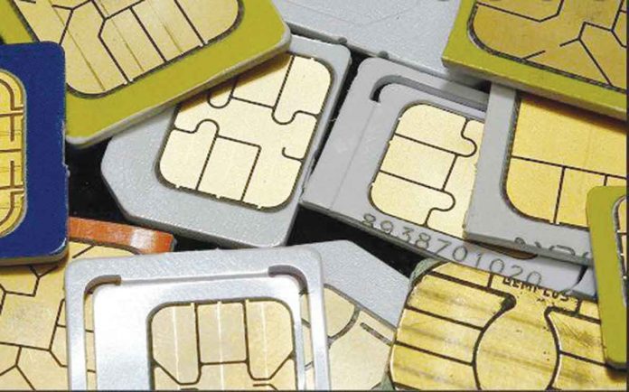 Information and Communications Technology secretary Ivan Uy says fewer SIM (subscriber identity module) cards will be sold after the registration period ends. PHOTO COURTESY OF GMA NEWS